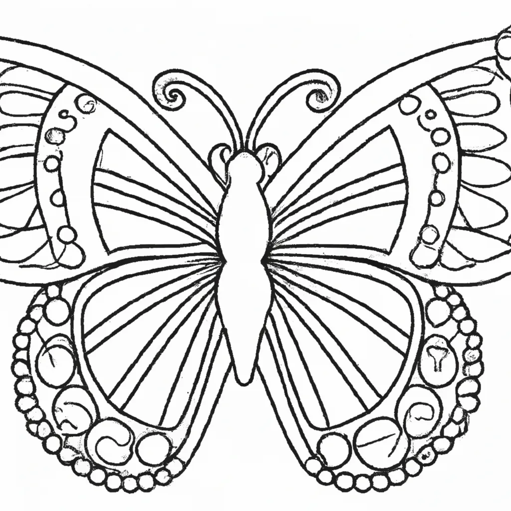 Desenho desenhos mariposa 1