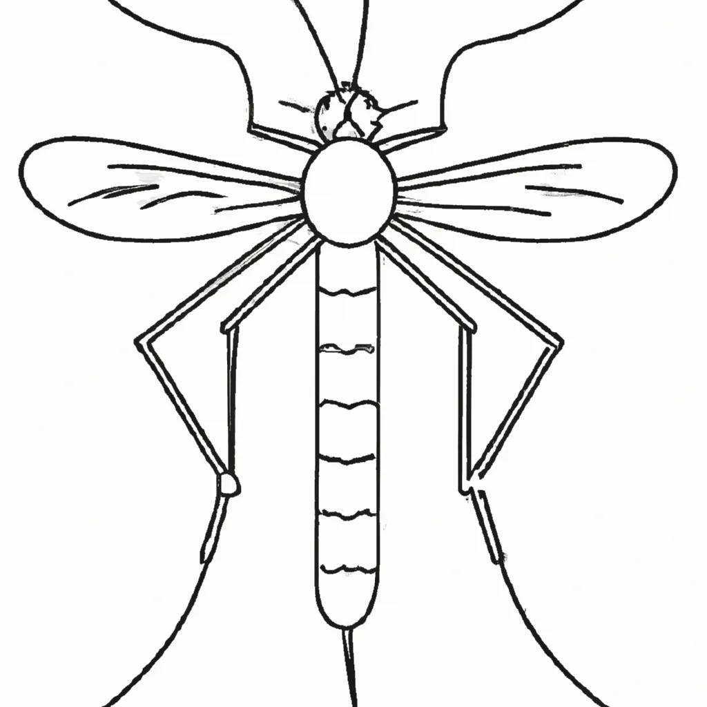 Desenho desenhos mosquito
