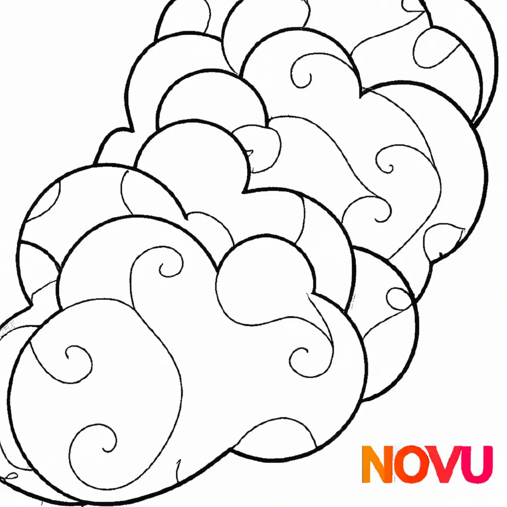 Desenho desenhos nuvem