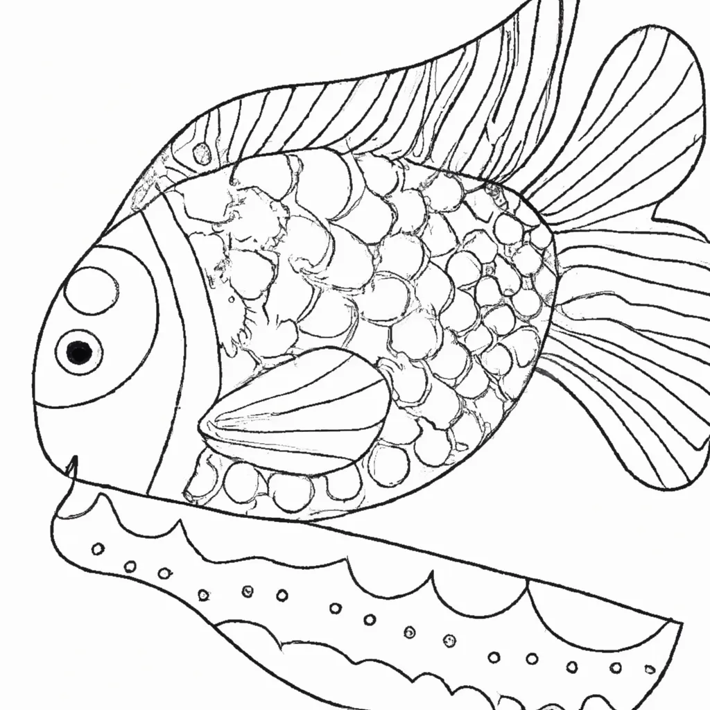 Desenho desenhos peixe lua