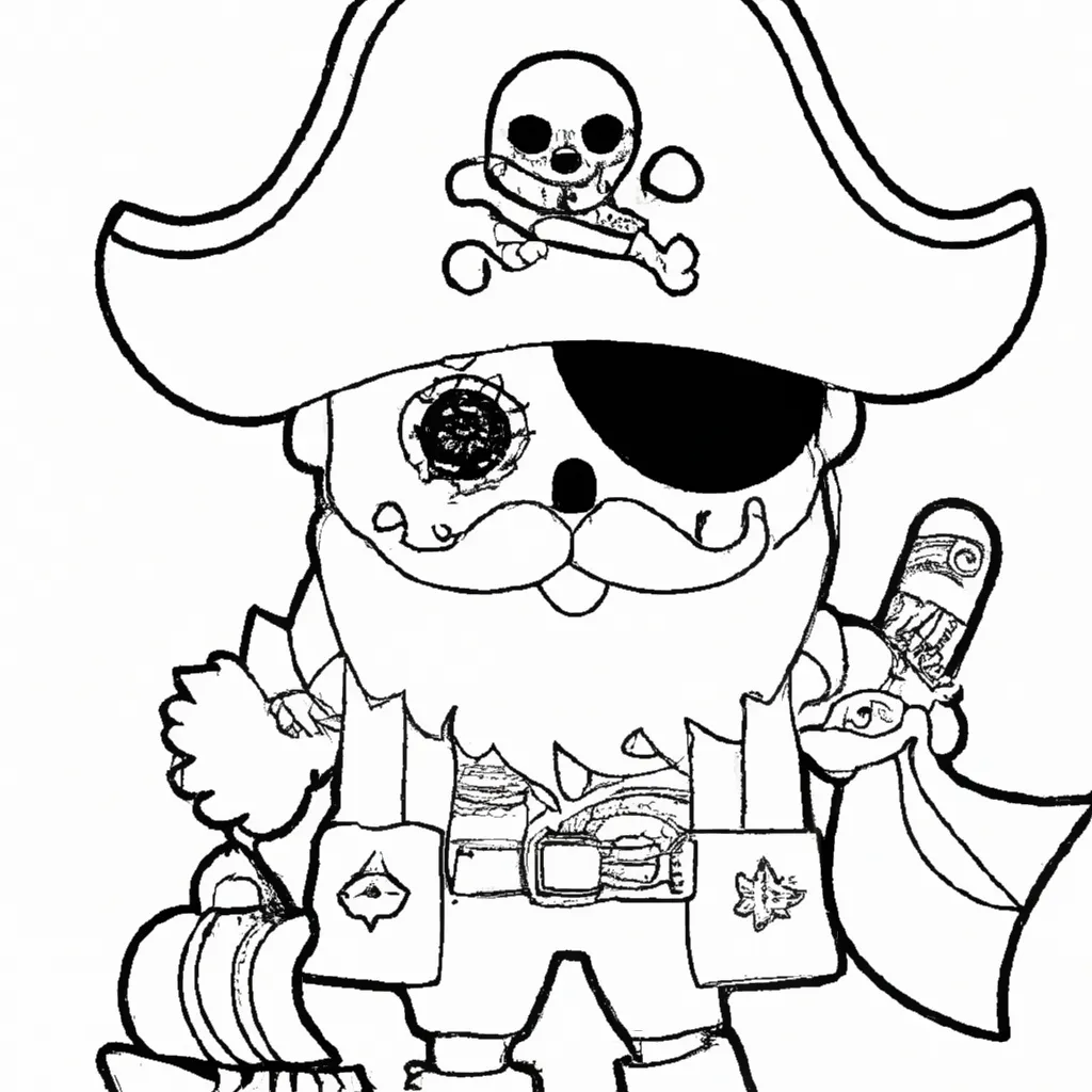 Desenho desenhos pirata