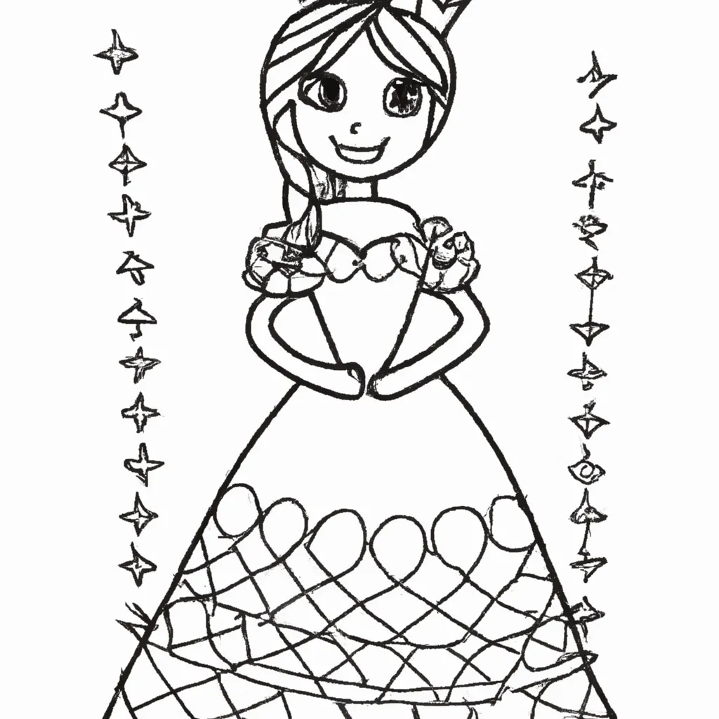 Desenho desenhos princesa