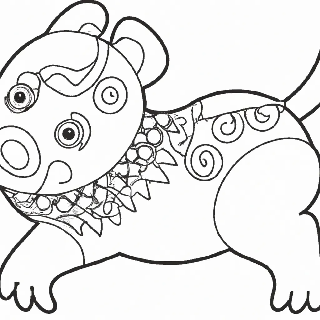 Desenho desenhos pulga ilustracoes criativas divertidas