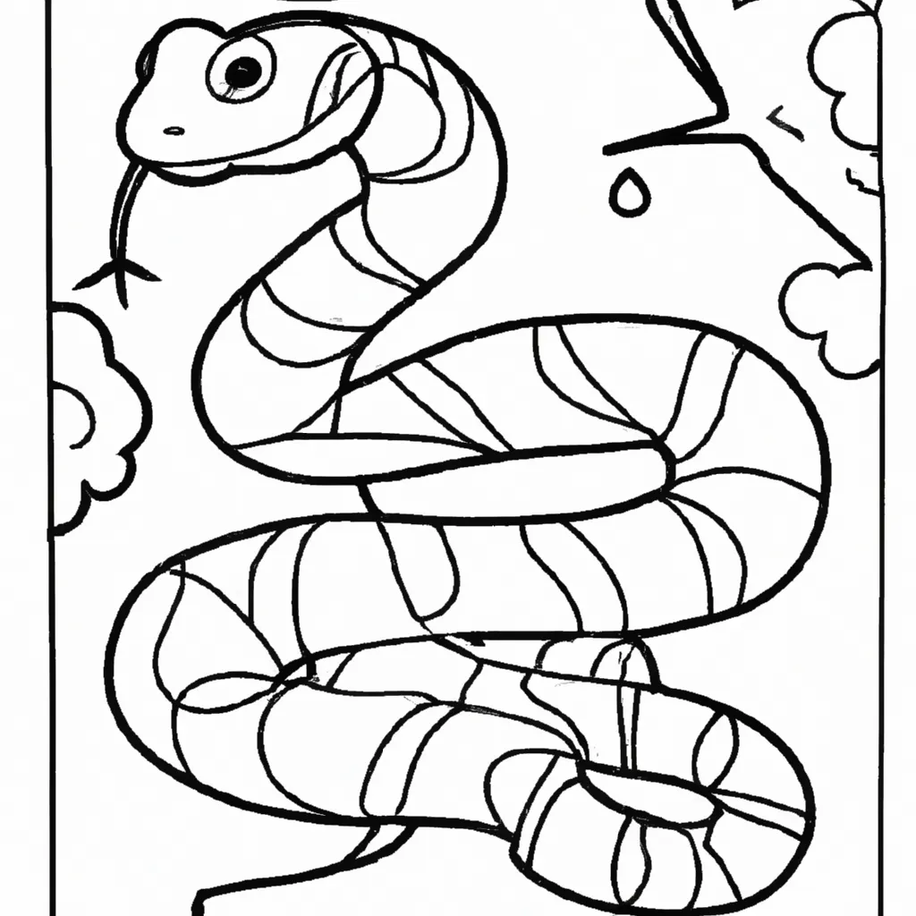 Desenho desenhos serpente