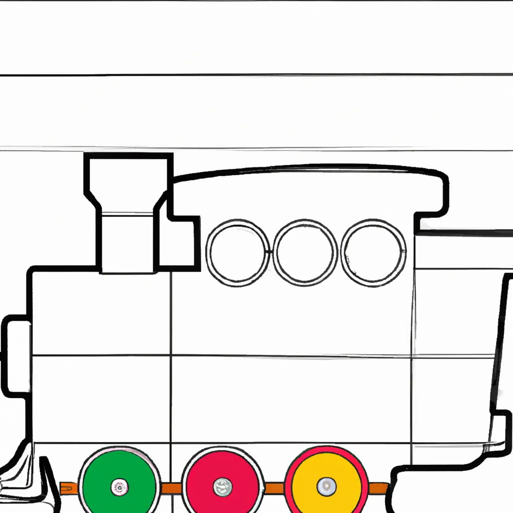 Desenho desenhos trem criancas