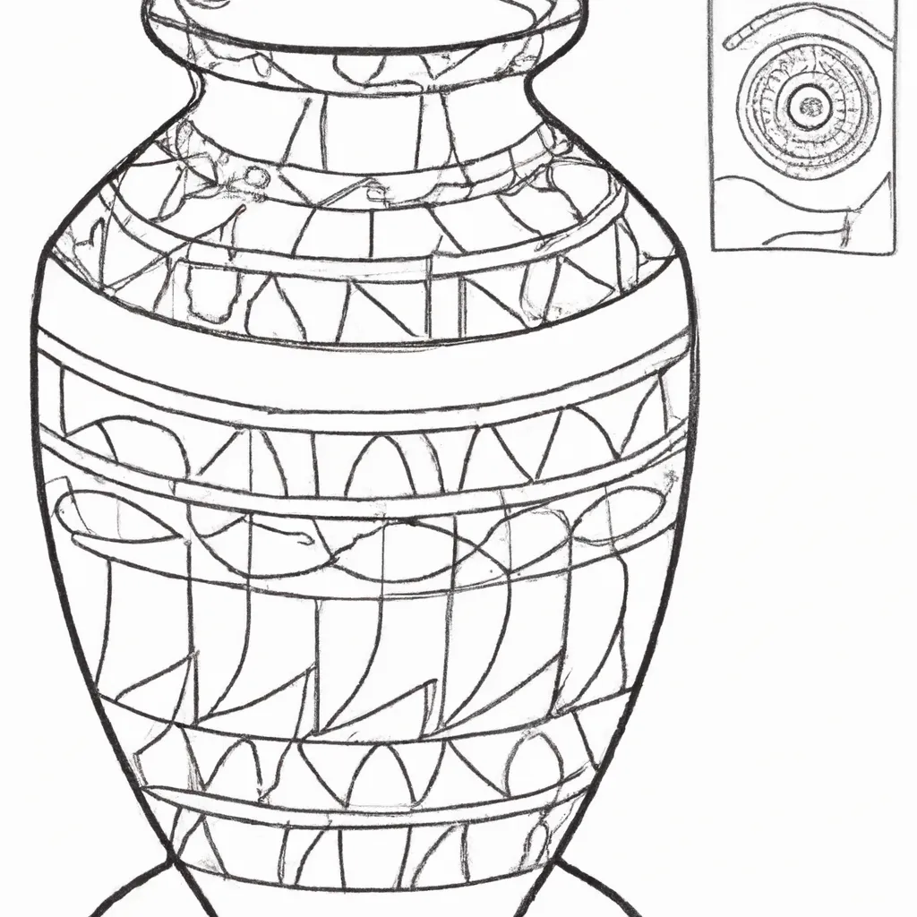 Desenho desenhos urna criativos personalizados