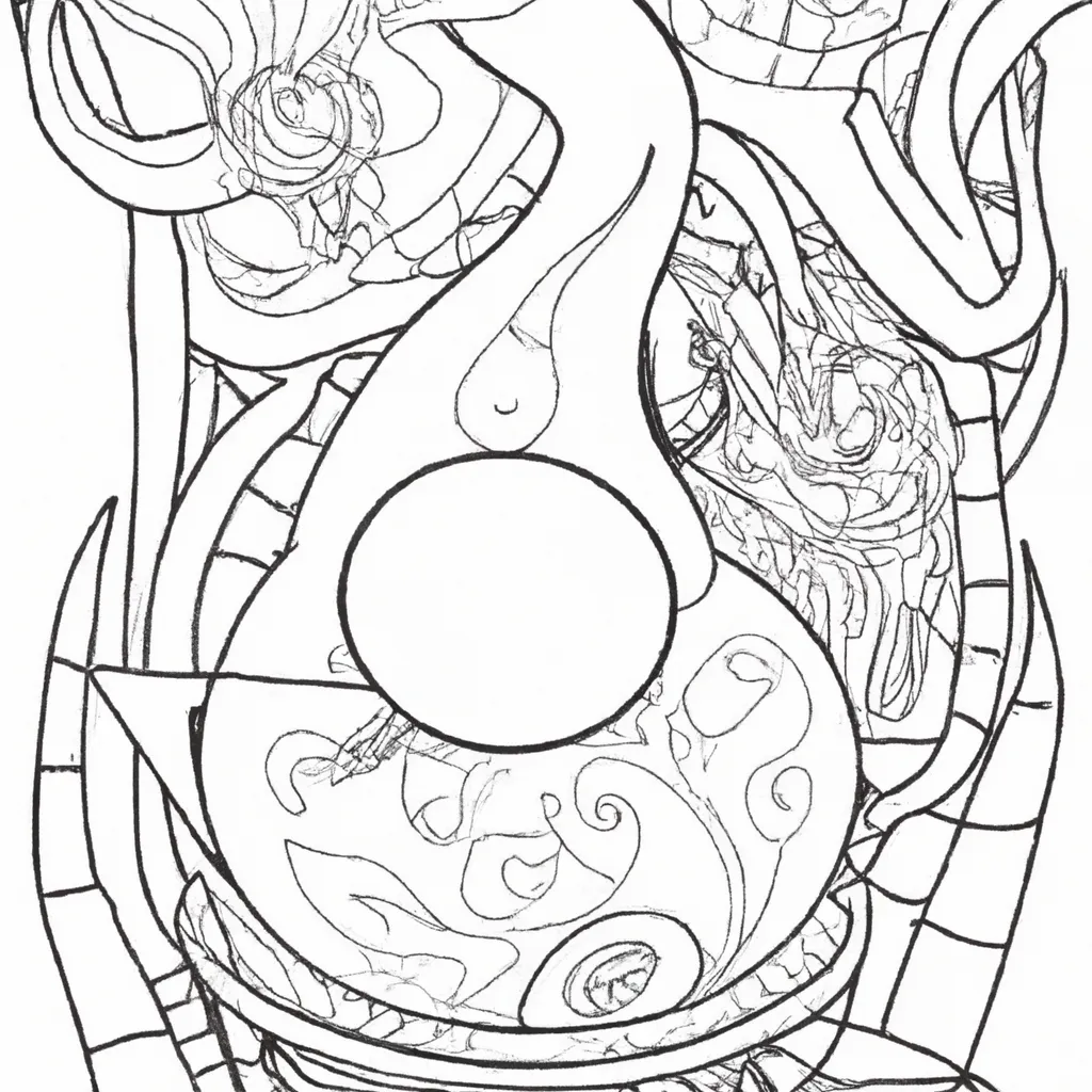 Desenho desenhos uterinos saude reproducao