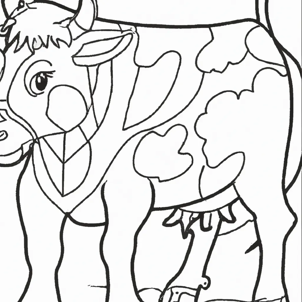 Desenho desenhos vaca 1