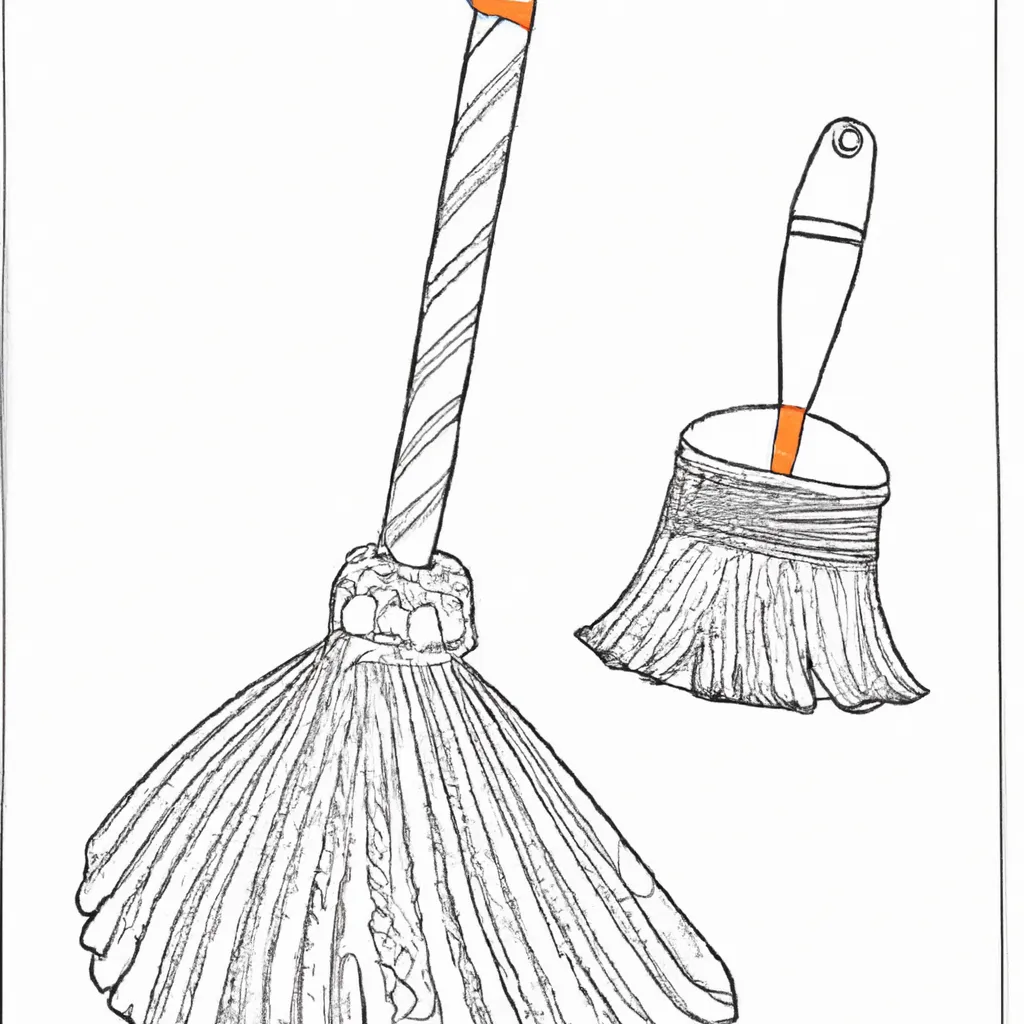 Desenho desenhos vassoura arte magica