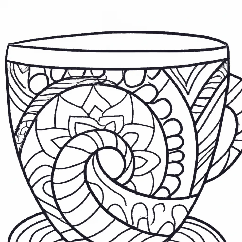 Desenho desenhos xicara criativos