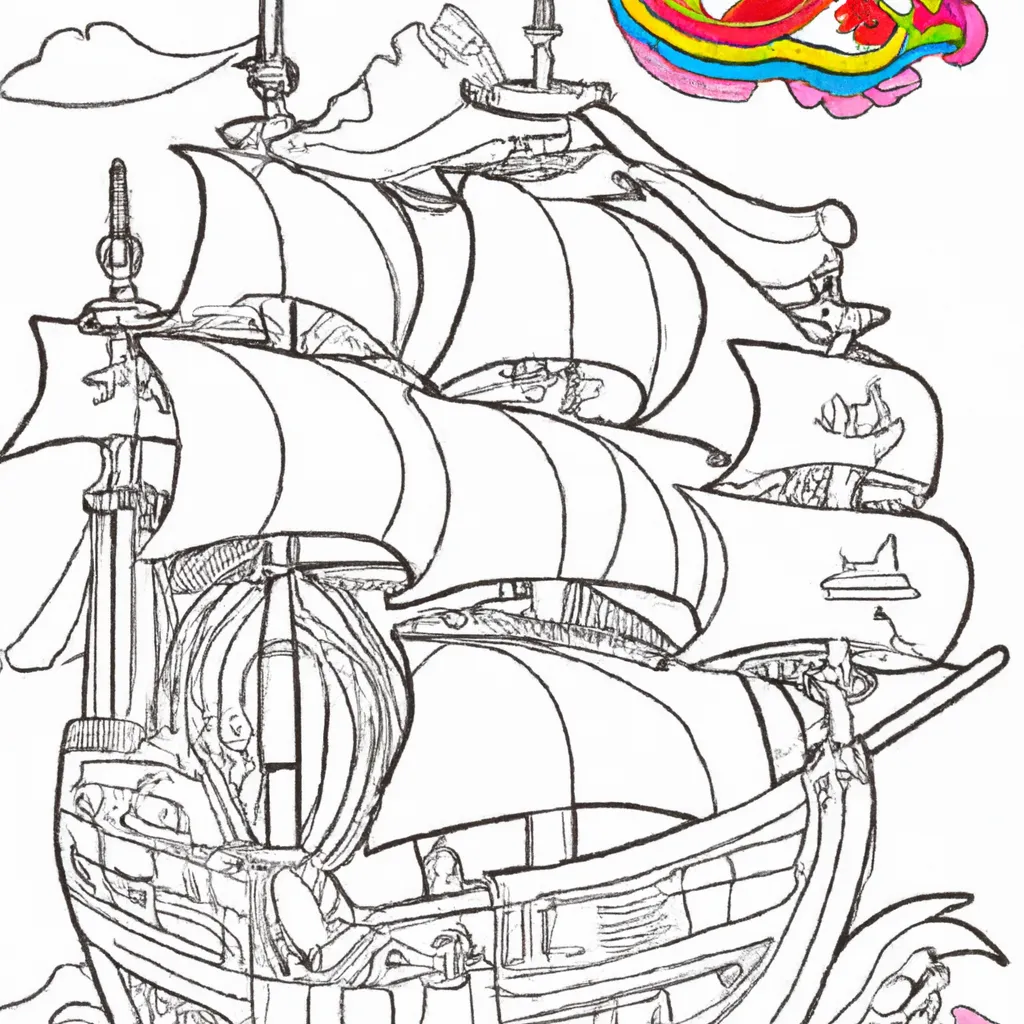 Desenho navios desenhos ilustracoes