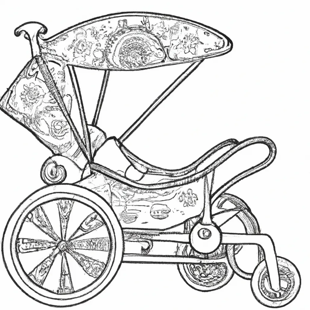 Desenho para colorir andador desenhos criativos