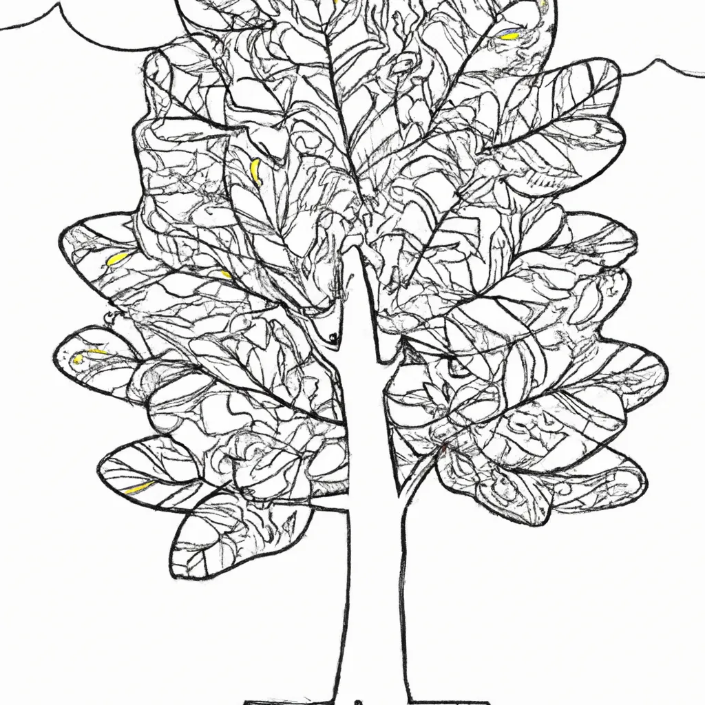 Colorindo o Outono: Desenho de Árvore para Crianças! Desenho para colorir desenhos arvore outono