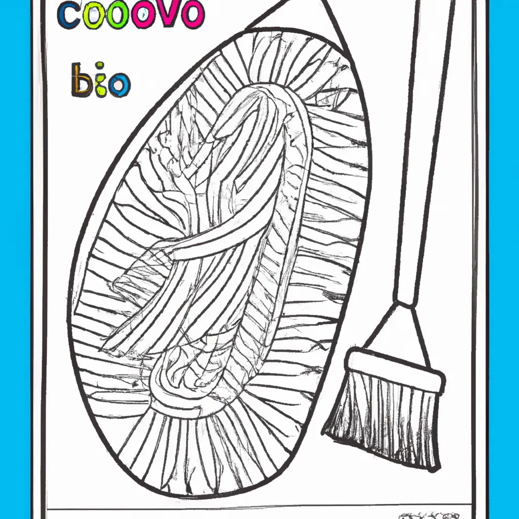 Desenho para colorir desenhos escova
