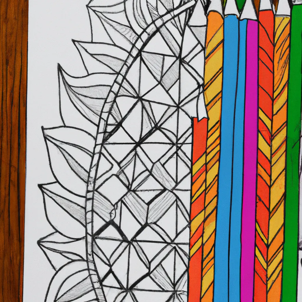 Desenho para colorir desenhos lapiseira