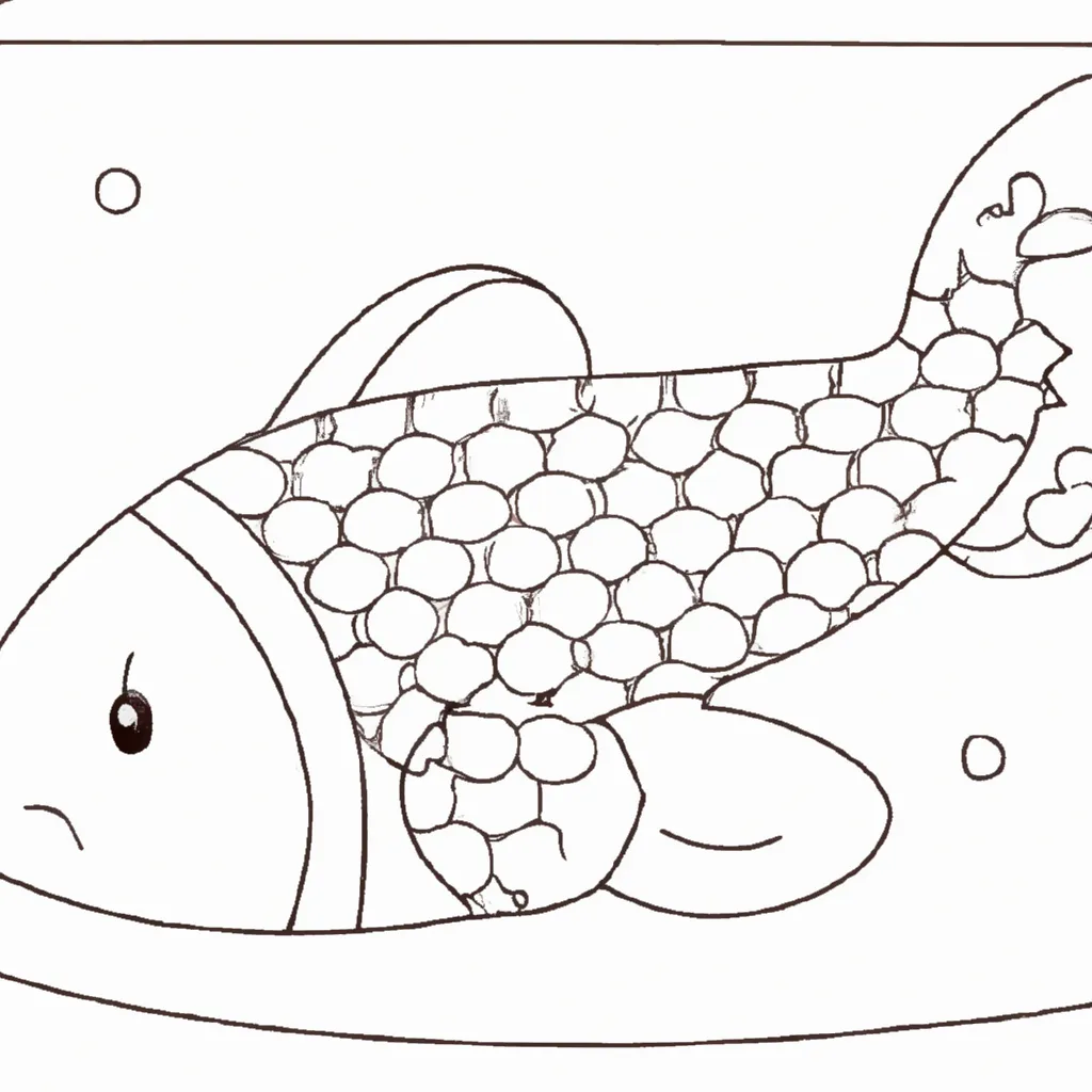 Desenho para colorir desenhos peixe cachorro