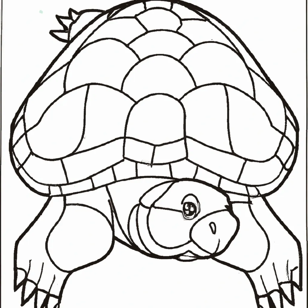 Desenho para colorir desenhos tartaruga infantis
