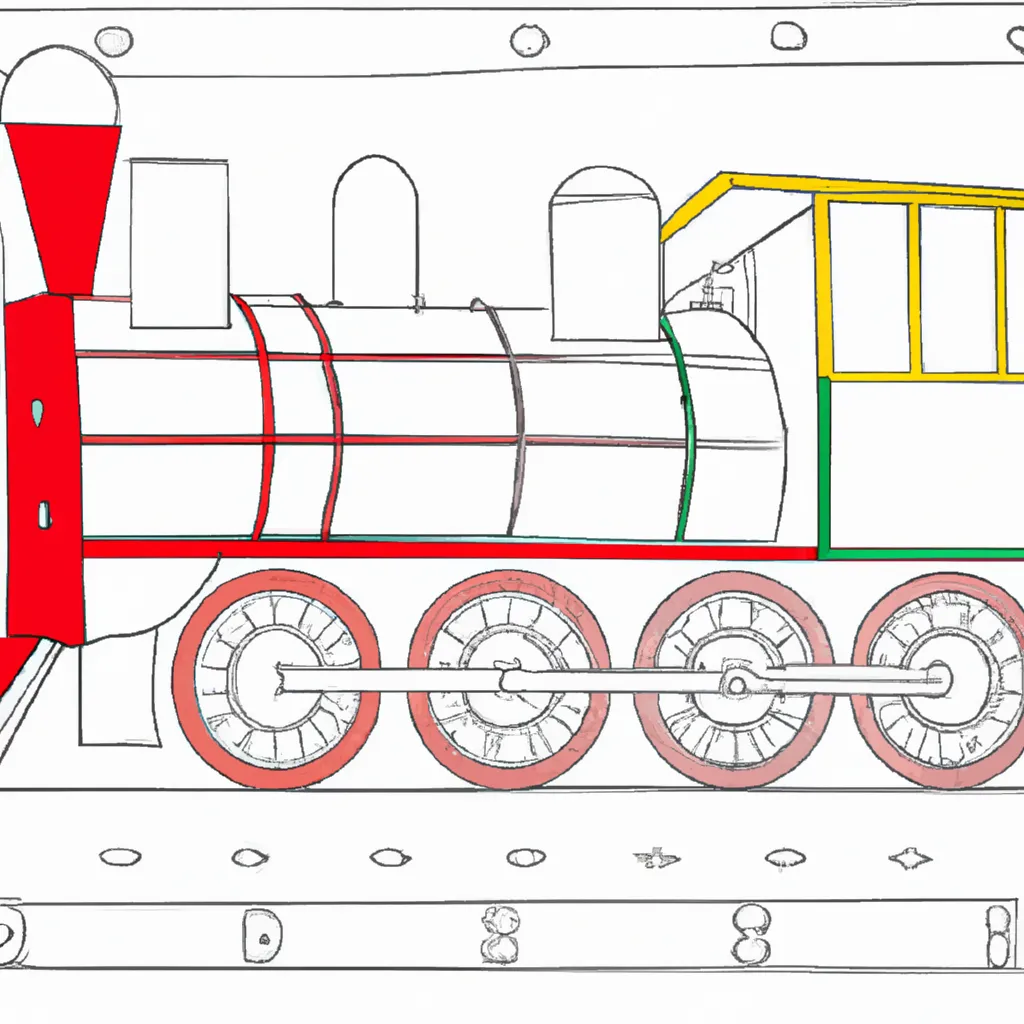 Aprenda a Colorir Uma Trena em Casa: Desafio Divertido! Desenho para colorir desenhos trena arte criativa divertida