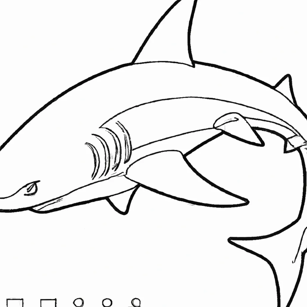 Como desenhar um tubarão passo a passo com a boca aberta - FACIL