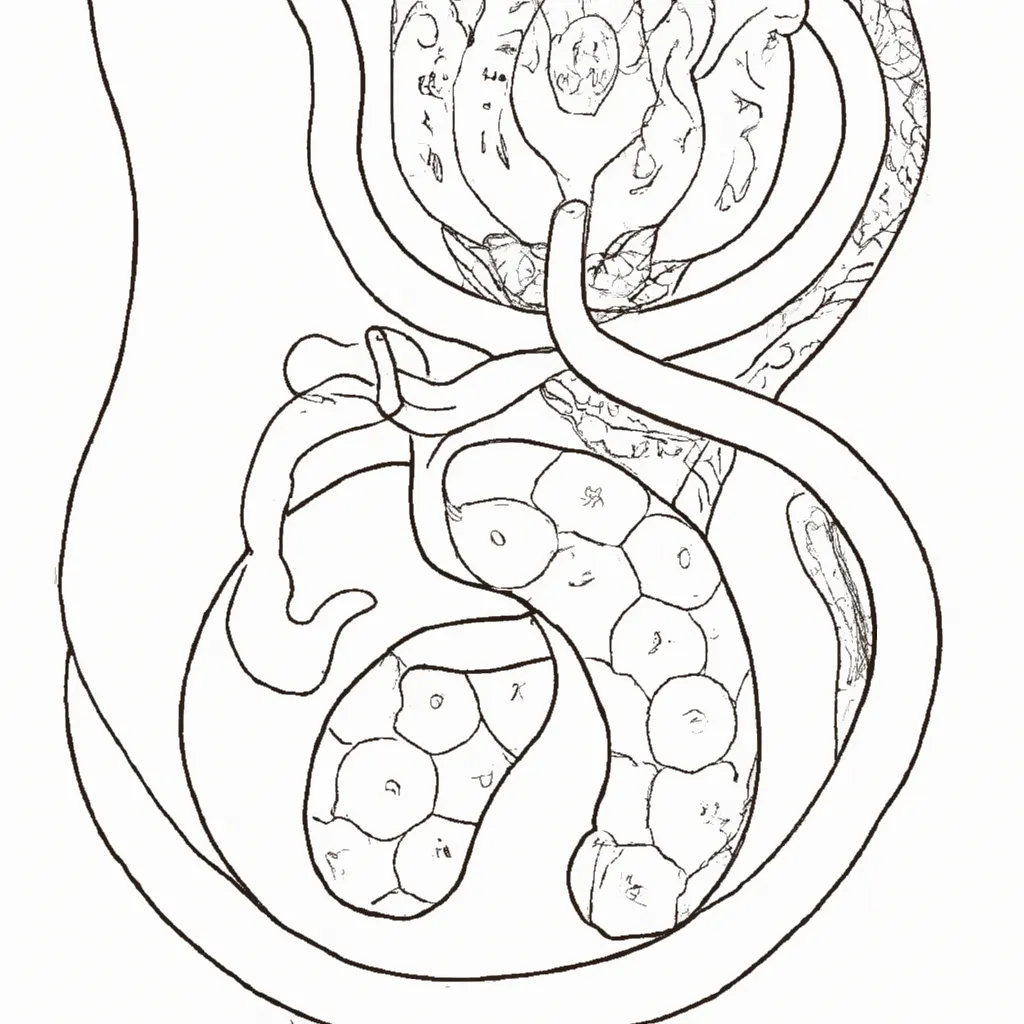 Desenho para colorir desenhos uterinos saude reproducao