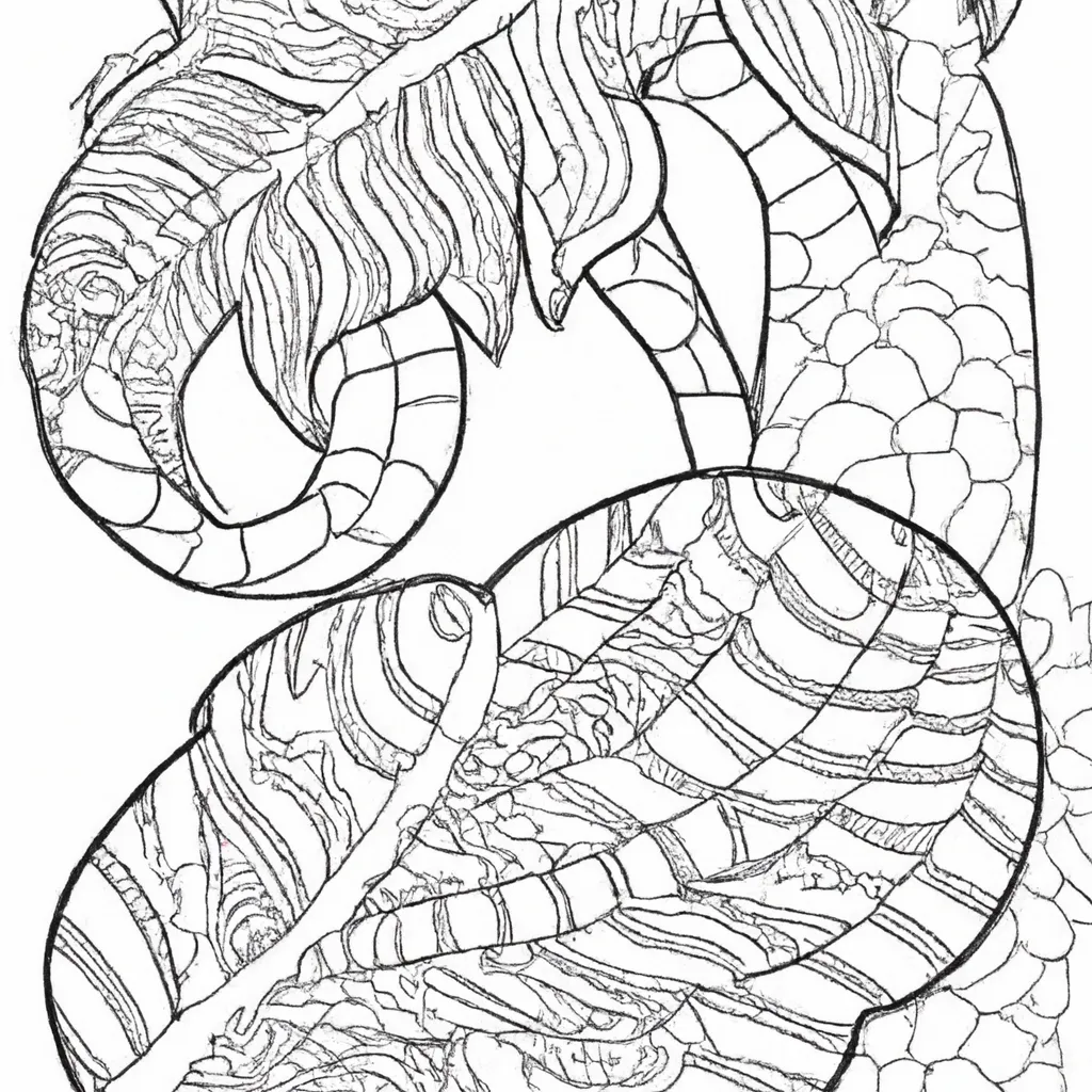 Desenho para colorir desenhos veias anatomia arte saude