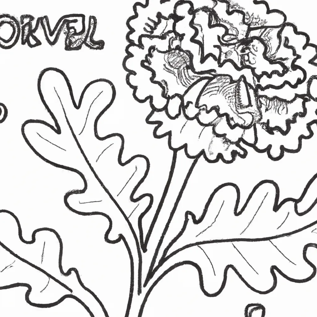 Desenho para criancas de desenho cravo flor bela arte