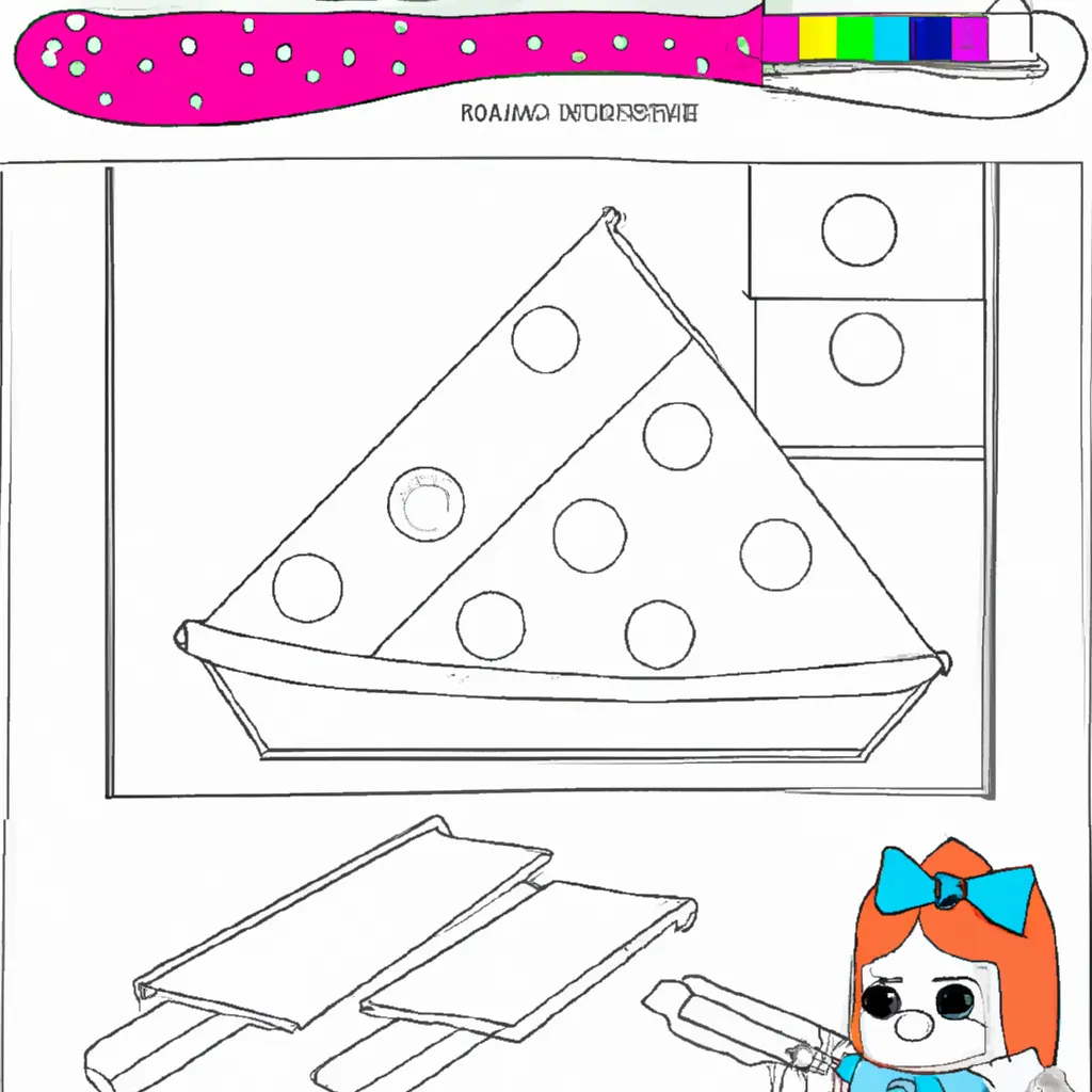 Desenho para criancas de desenho empilhadeira industria