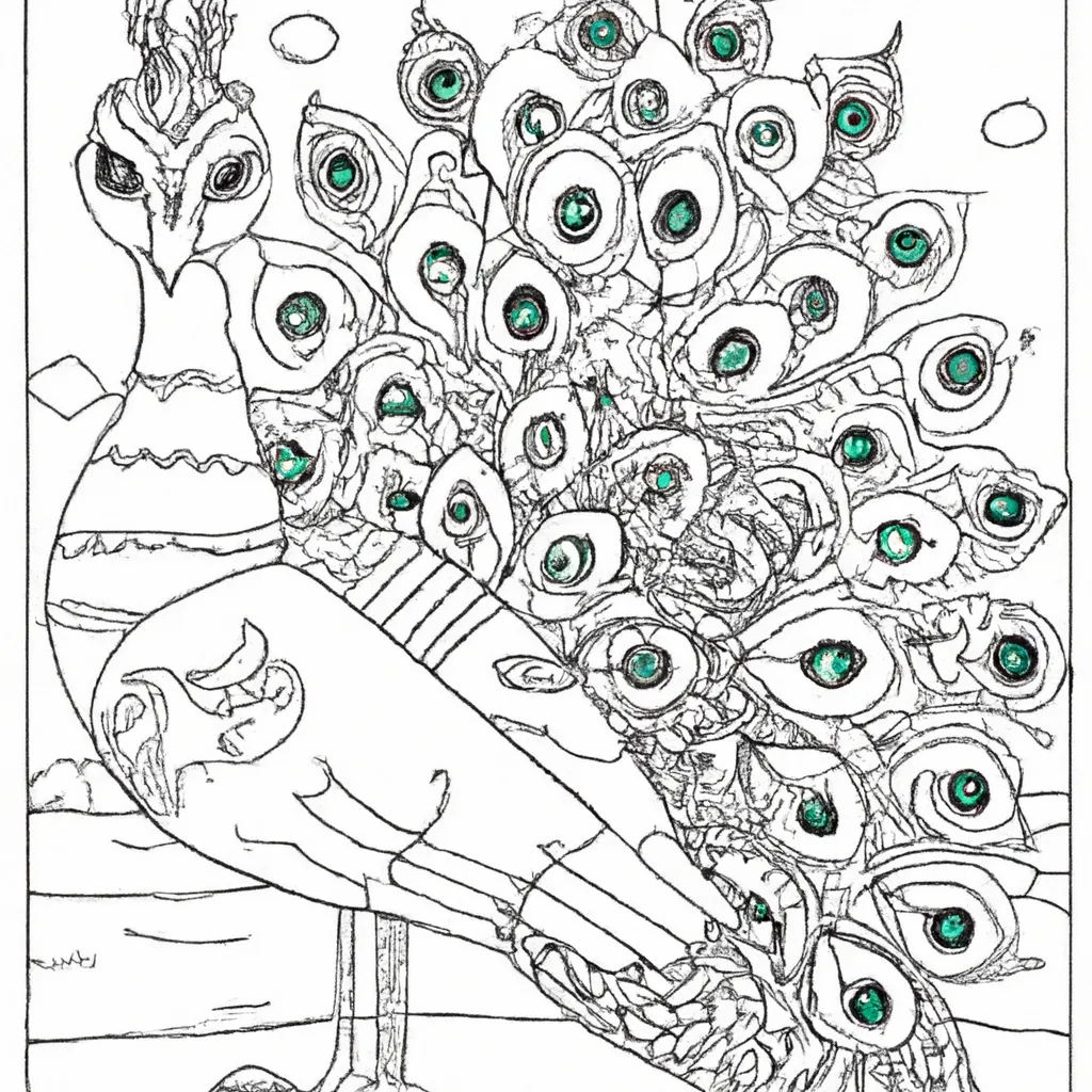 Você Vai Se Apaixonar Por Esse Pavão Colorido! Desenho Para Colorir Desenho para criancas de desenho pavao cor brilho