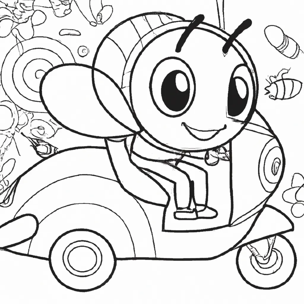 Desenho para criancas de desenho vespinha cartoon animacao divertido