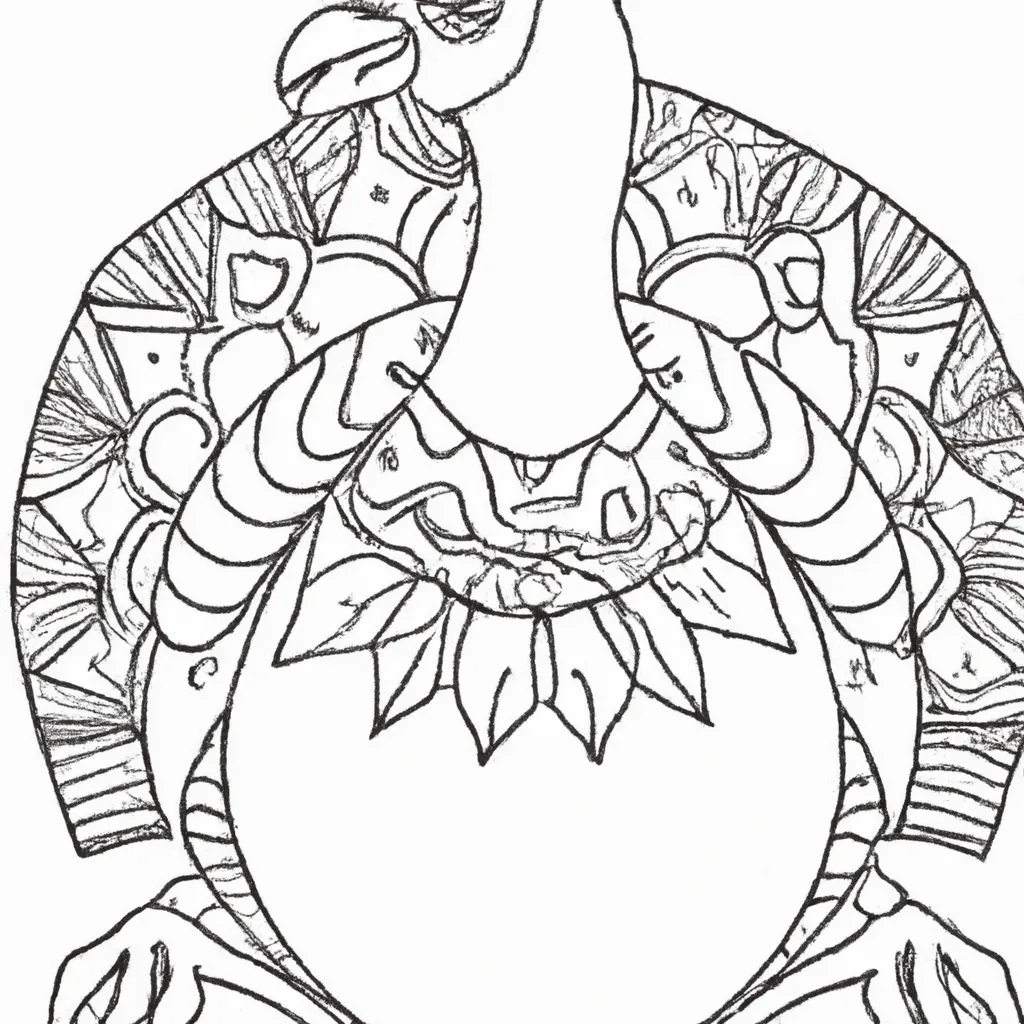 Desenho para criancas de desenho zarabatana