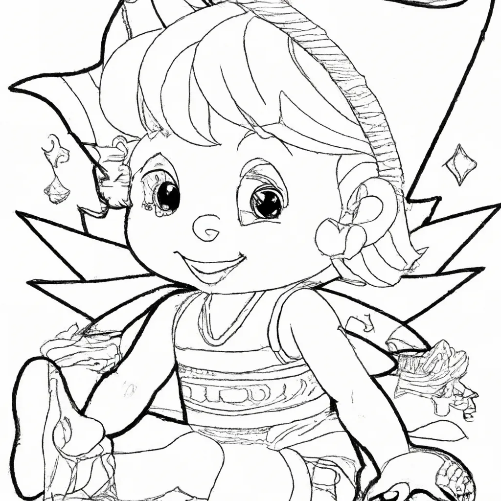 Desenho para criancas de desenhos apendice