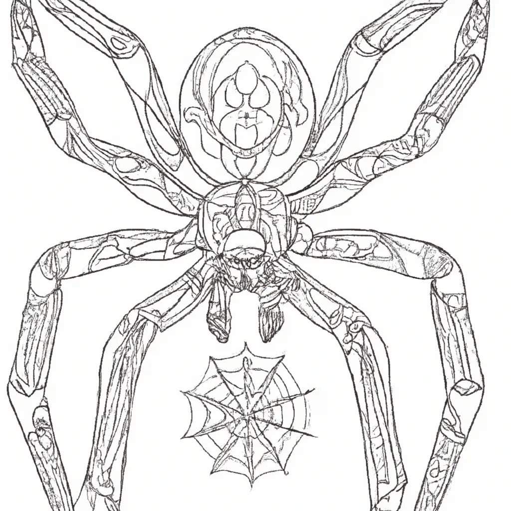 Desenho para criancas de desenhos aranha arte infantil