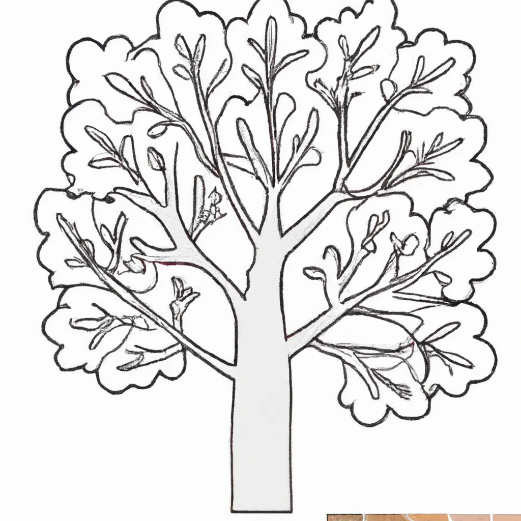 Desenho para criancas de desenhos arvore 1