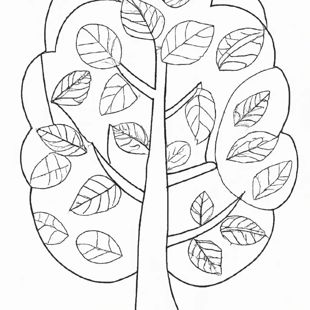 Colorindo o Outono: Desenho de Árvore para Crianças! Desenho para criancas de desenhos arvore outono