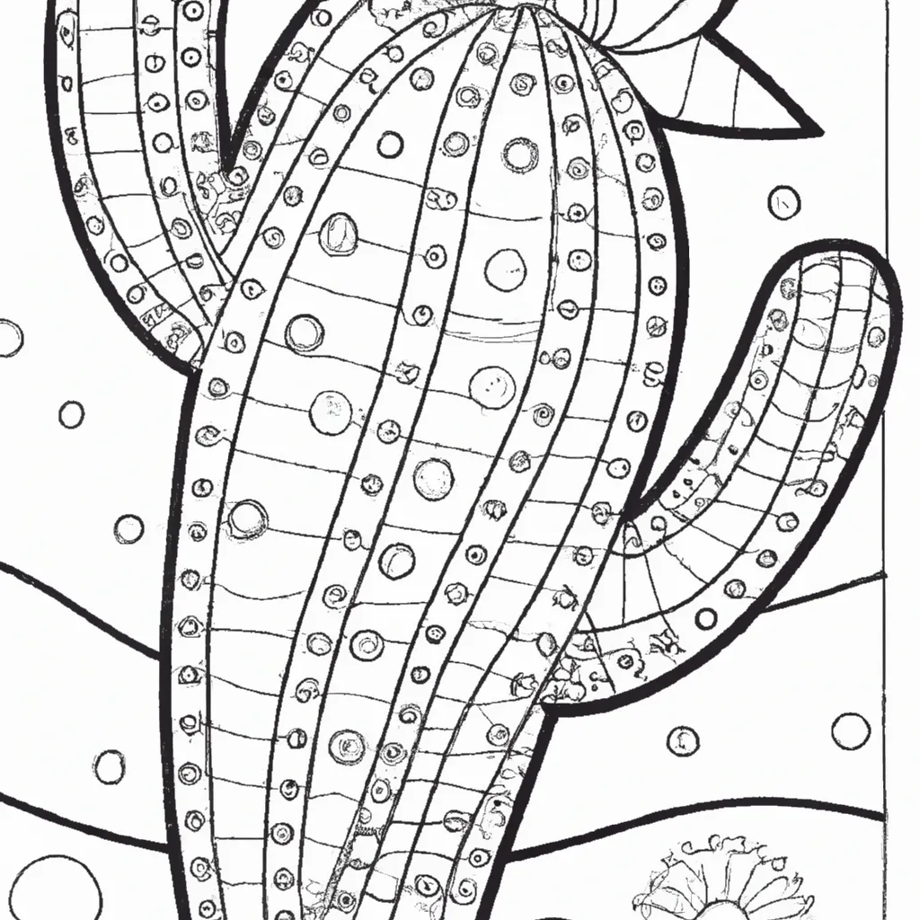 Desenho para criancas de desenhos cacto 1