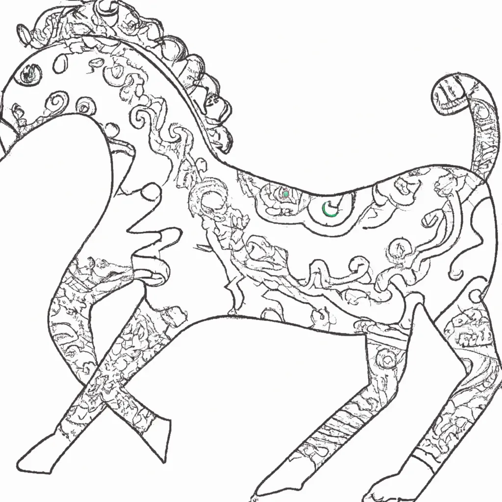 Desenhe um Cavalo de Corrida e Colora! Divertido para Crianças! Desenho para criancas de desenhos cavalo corrida