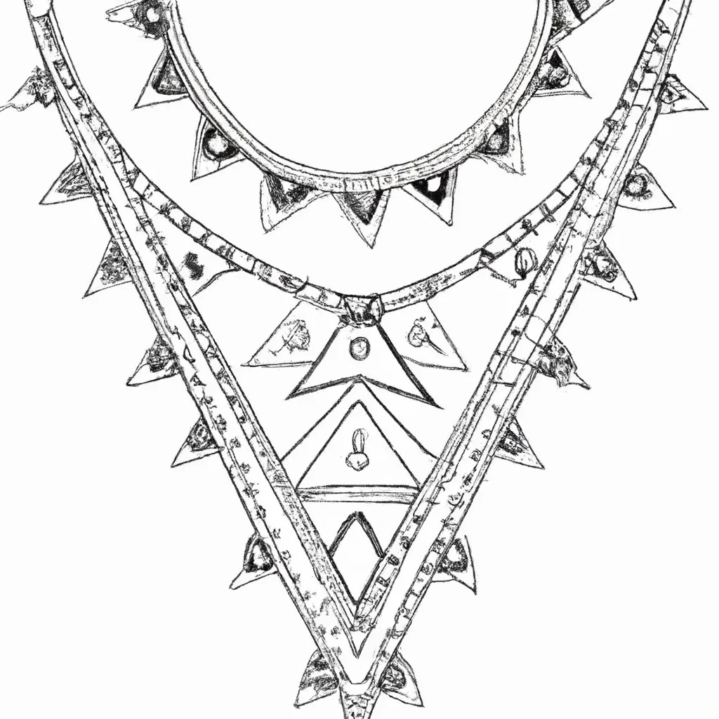 Desenho para criancas de desenhos gargantilha