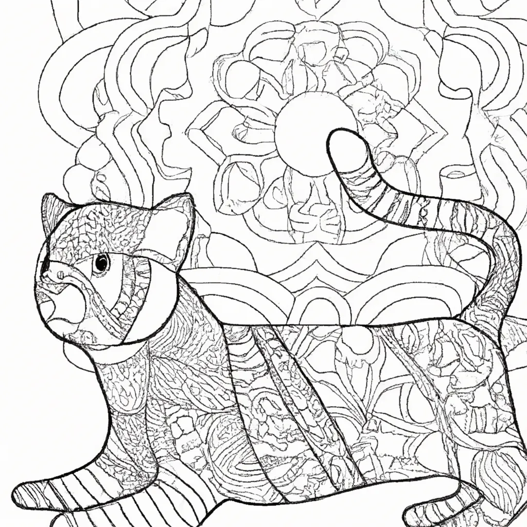 Desenho para criancas de desenhos gato fofos felinos amigos