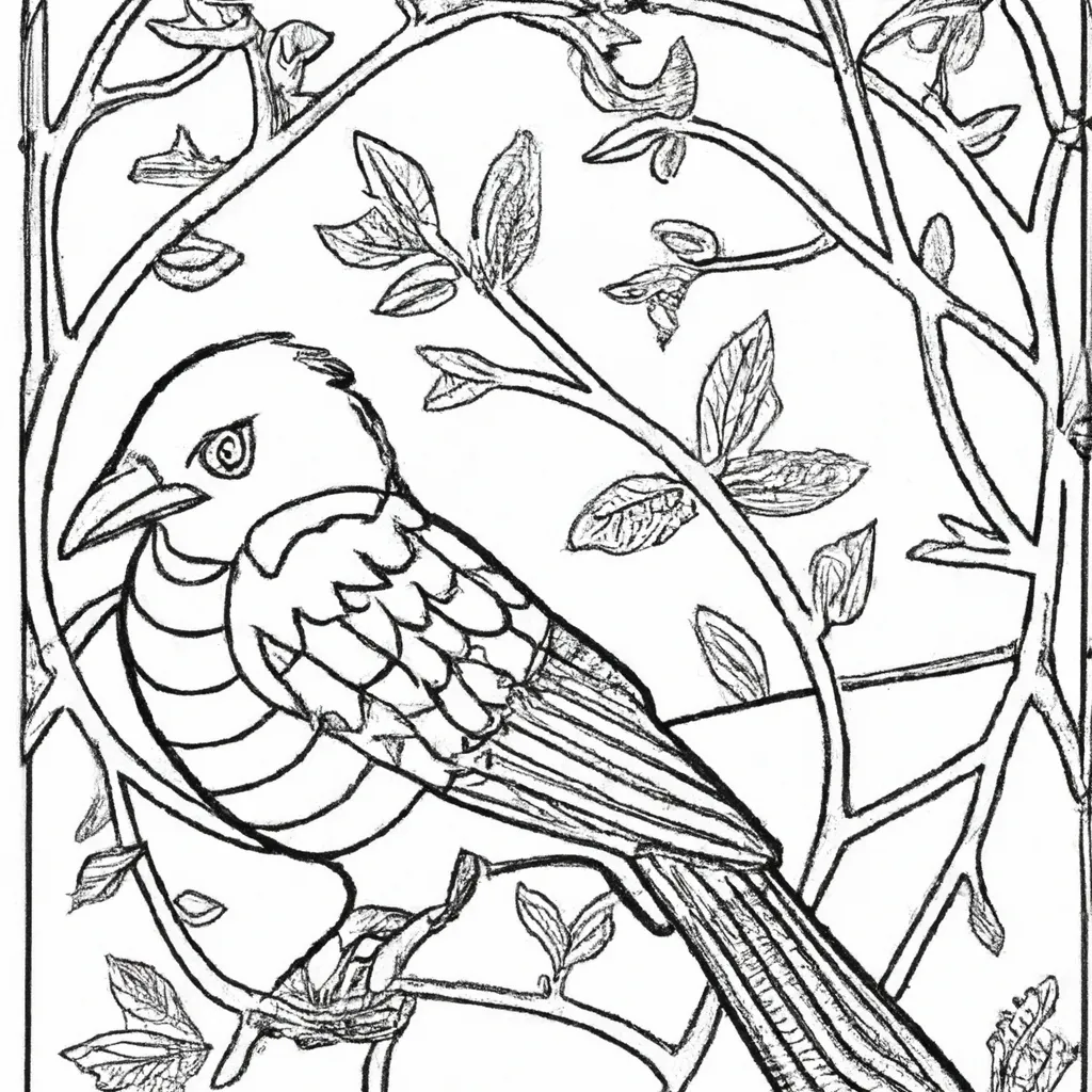 Desenho para criancas de desenhos gralha