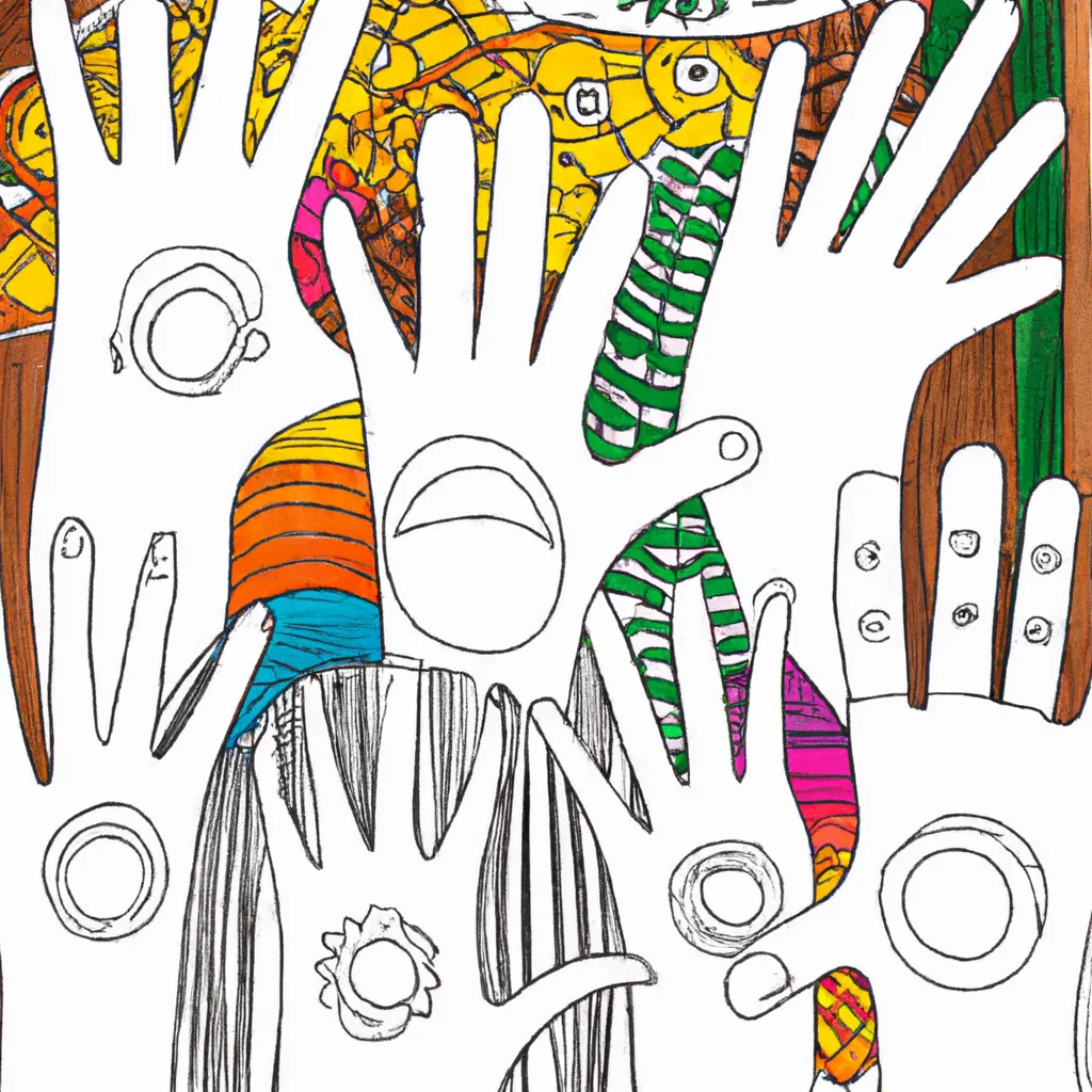 Desenho para criancas de desenhos maos