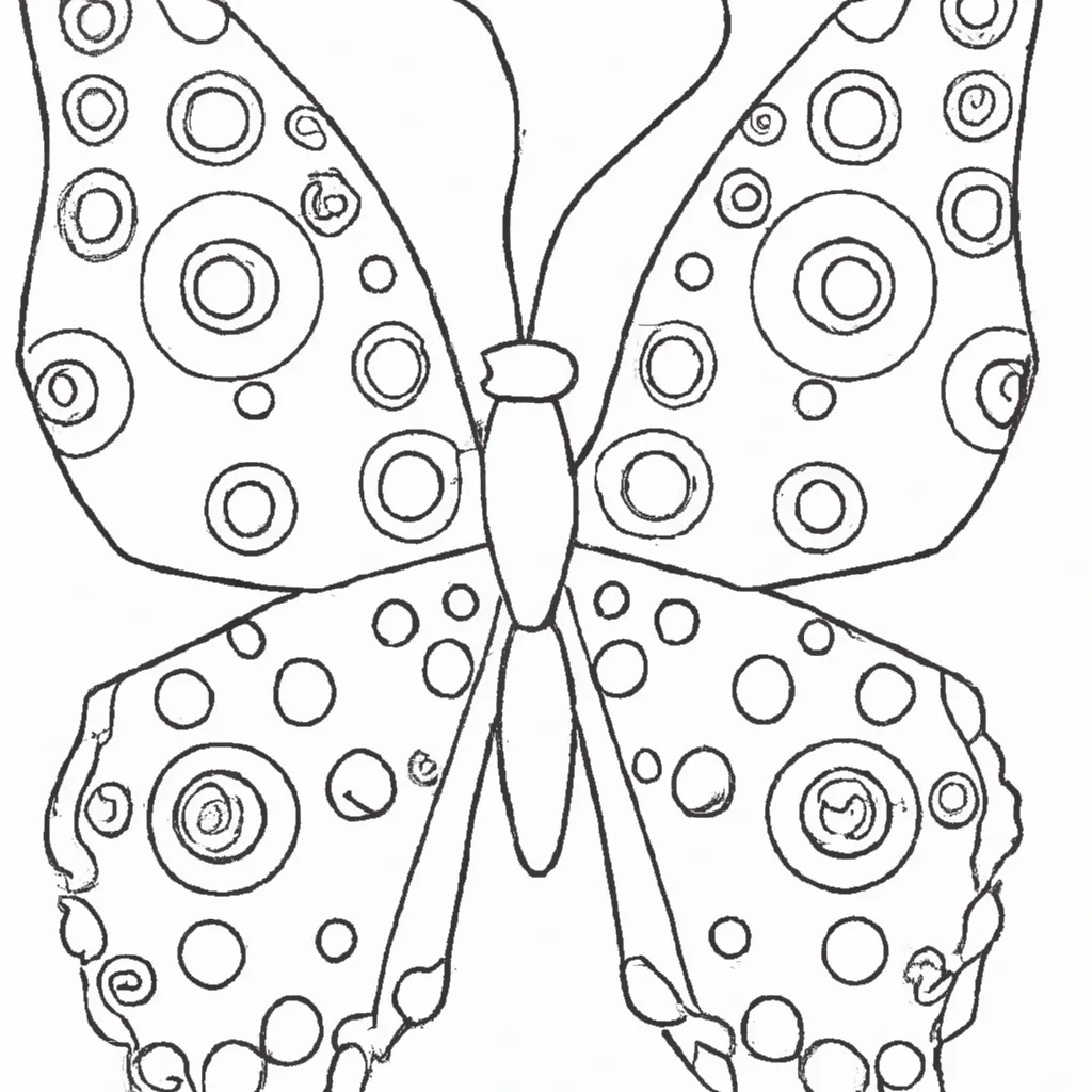 Desenho para criancas de desenhos mariposa 1