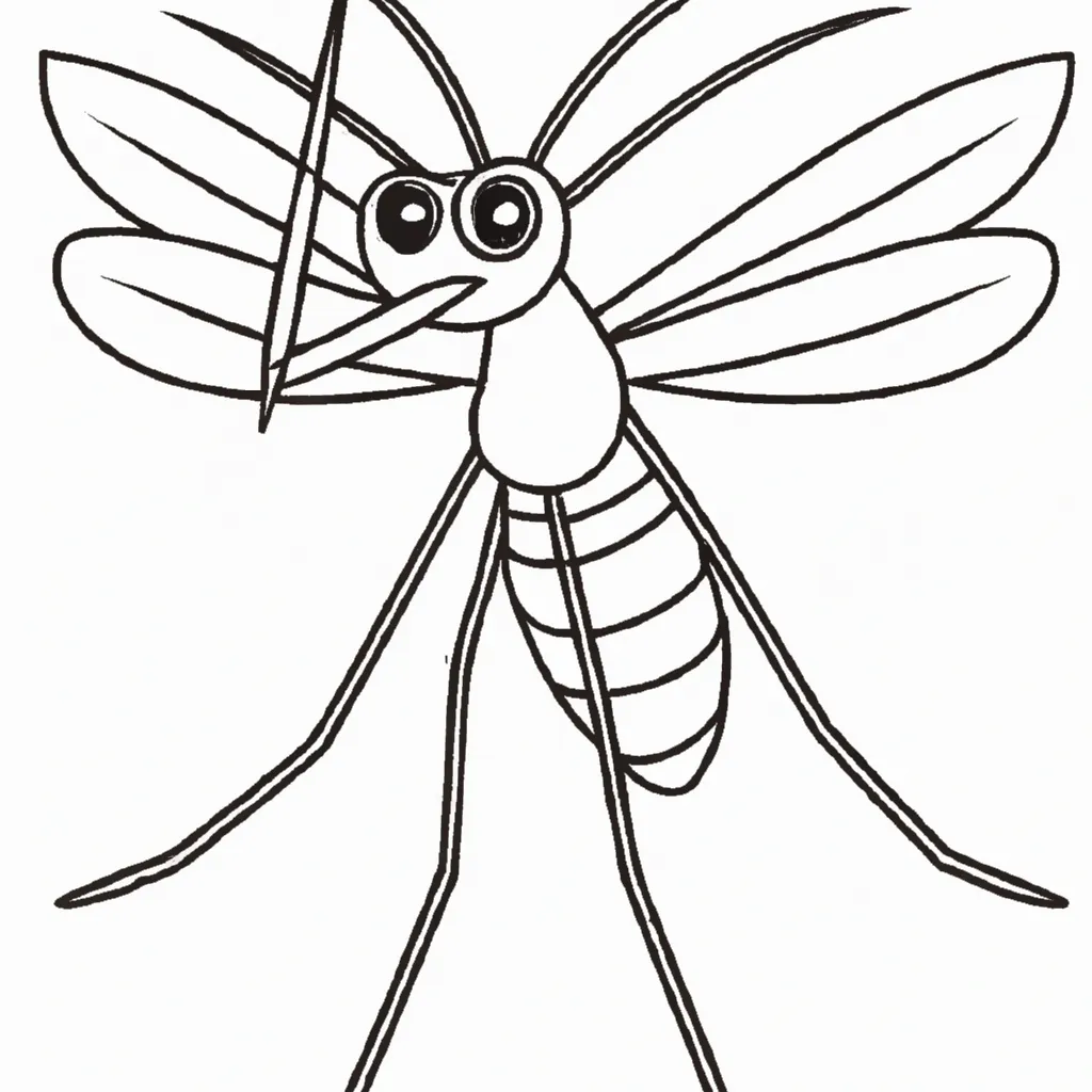 Desenho para criancas de desenhos mosquito