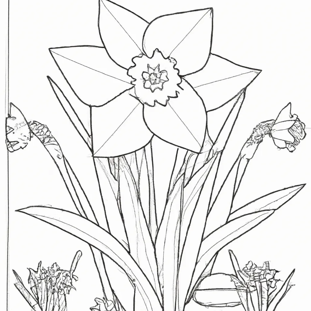 Desenho para criancas de desenhos narciso
