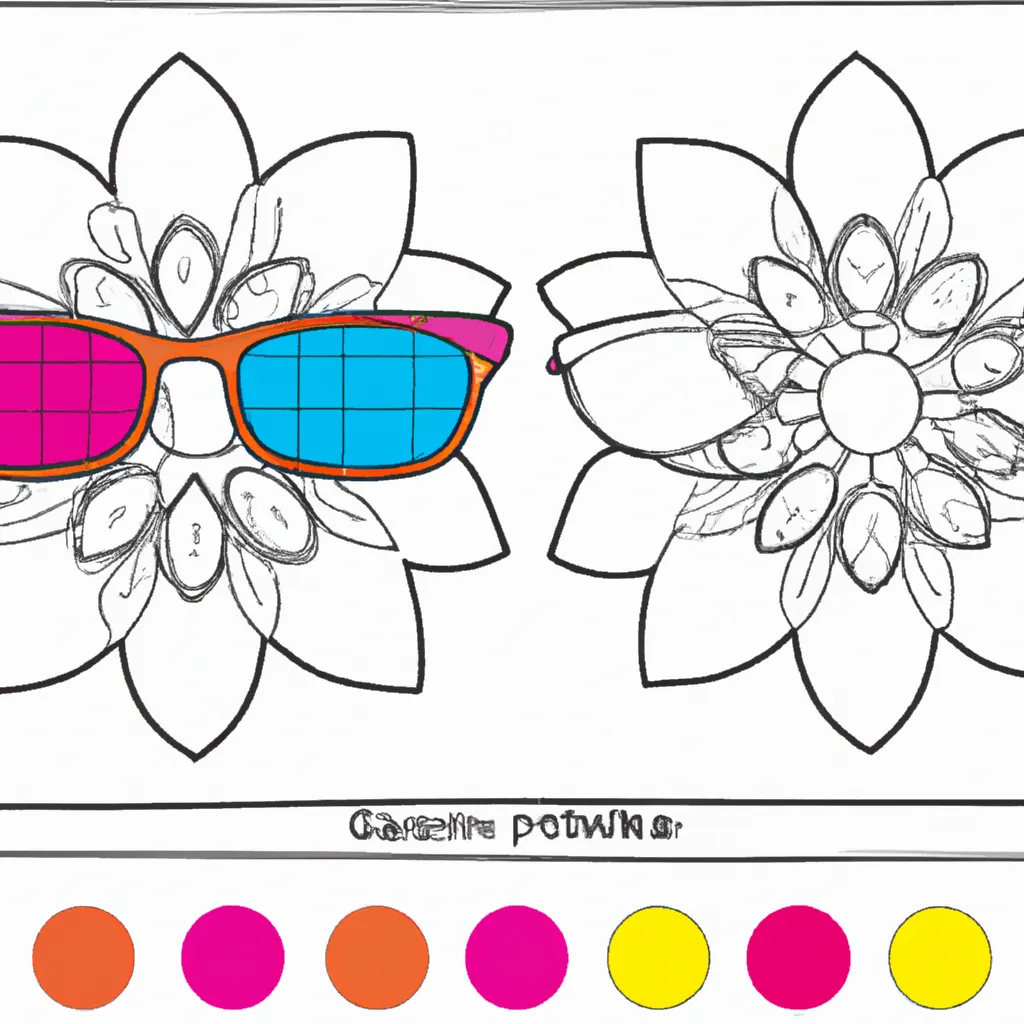 Desenho para criancas de desenhos oculos sol