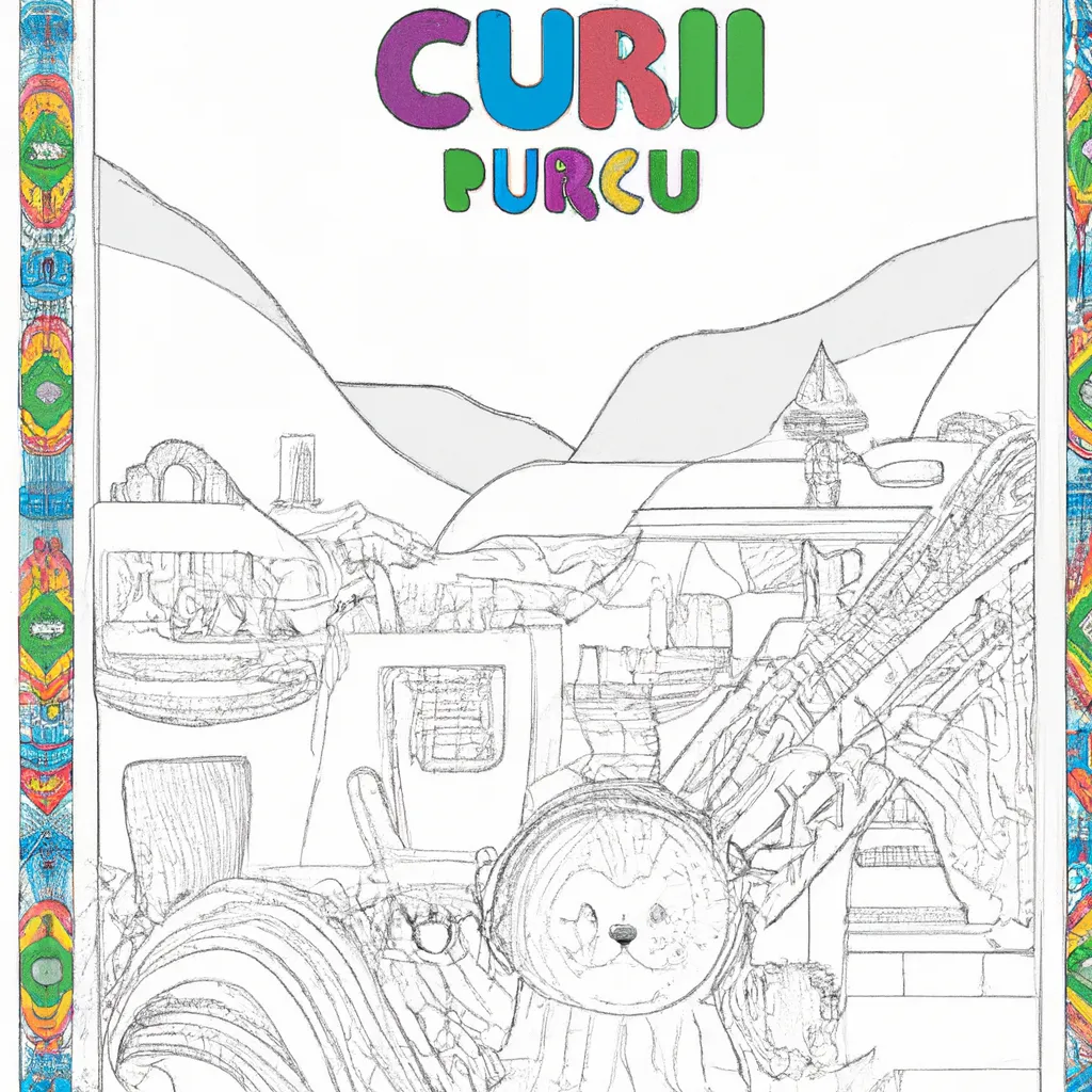 Desenho para criancas de desenhos peru