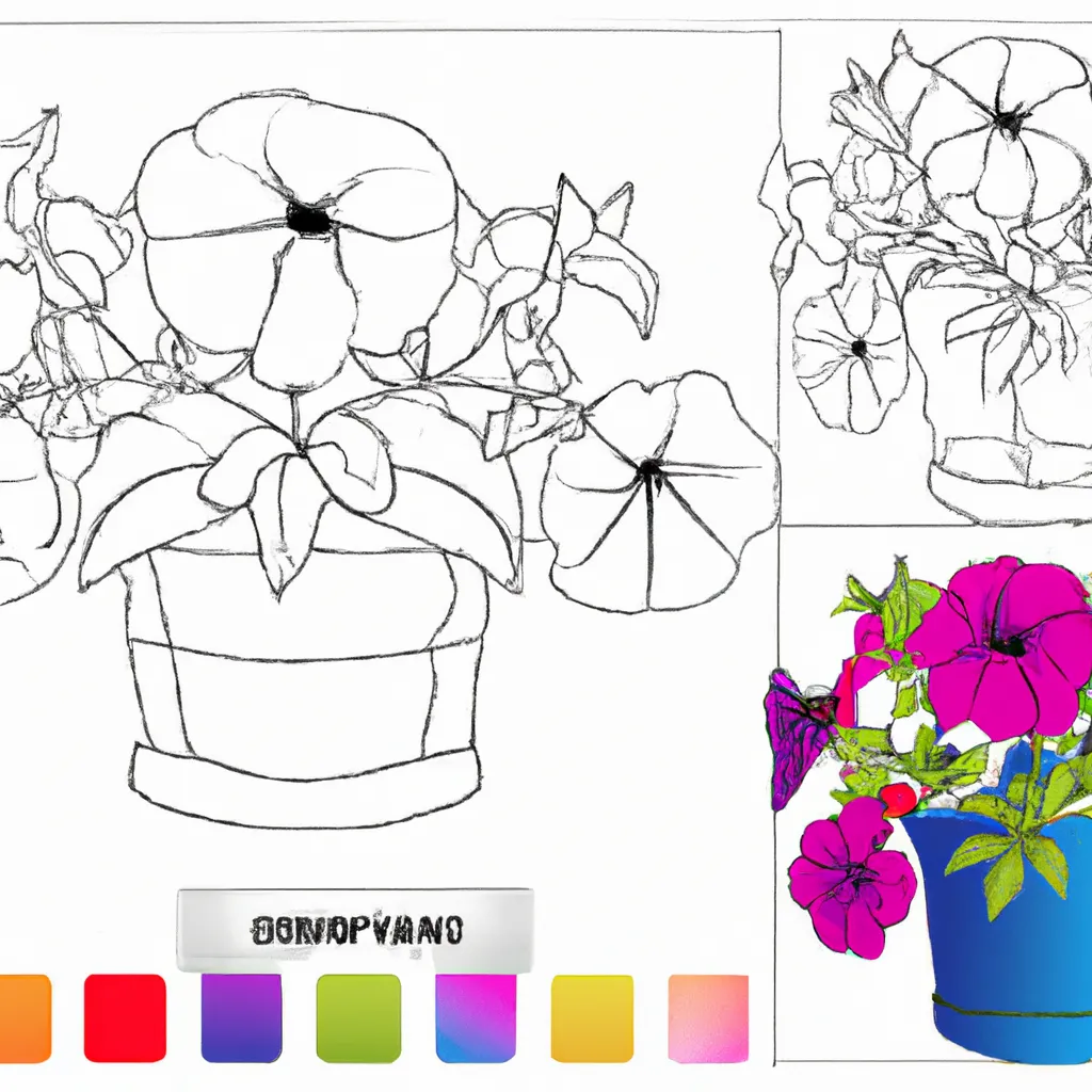 Desenho para criancas de desenhos petunia