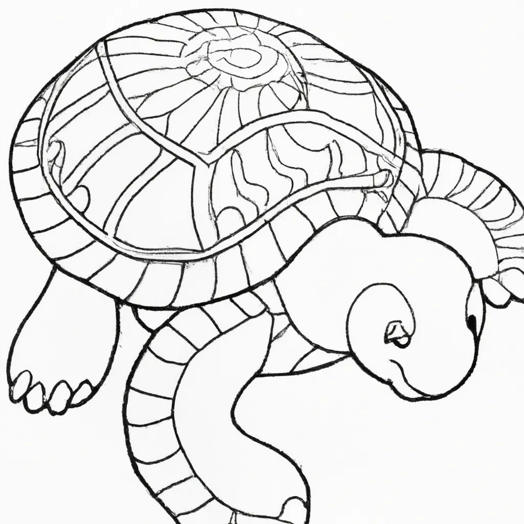 Desenho para criancas de desenhos tartaruga infantis