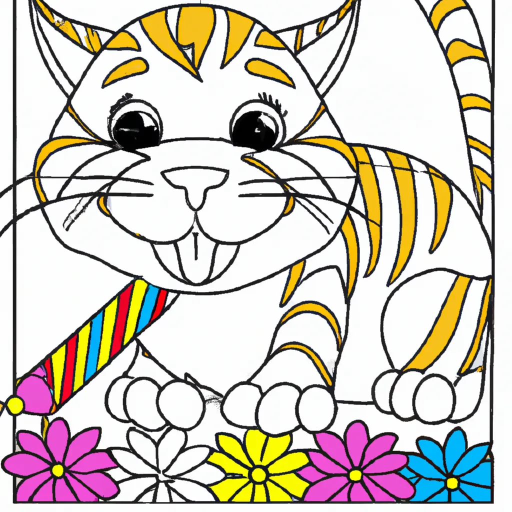 Desenho para criancas de desenhos unha gato