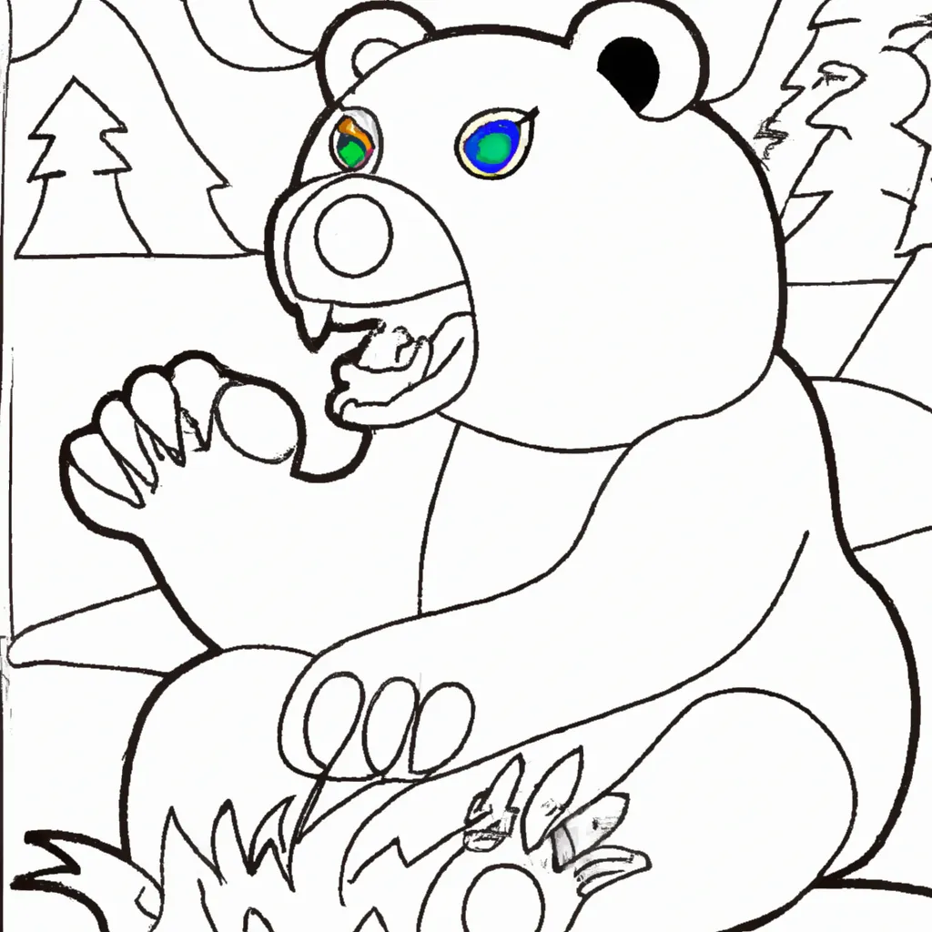 Desenho para criancas de desenhos urso pt br