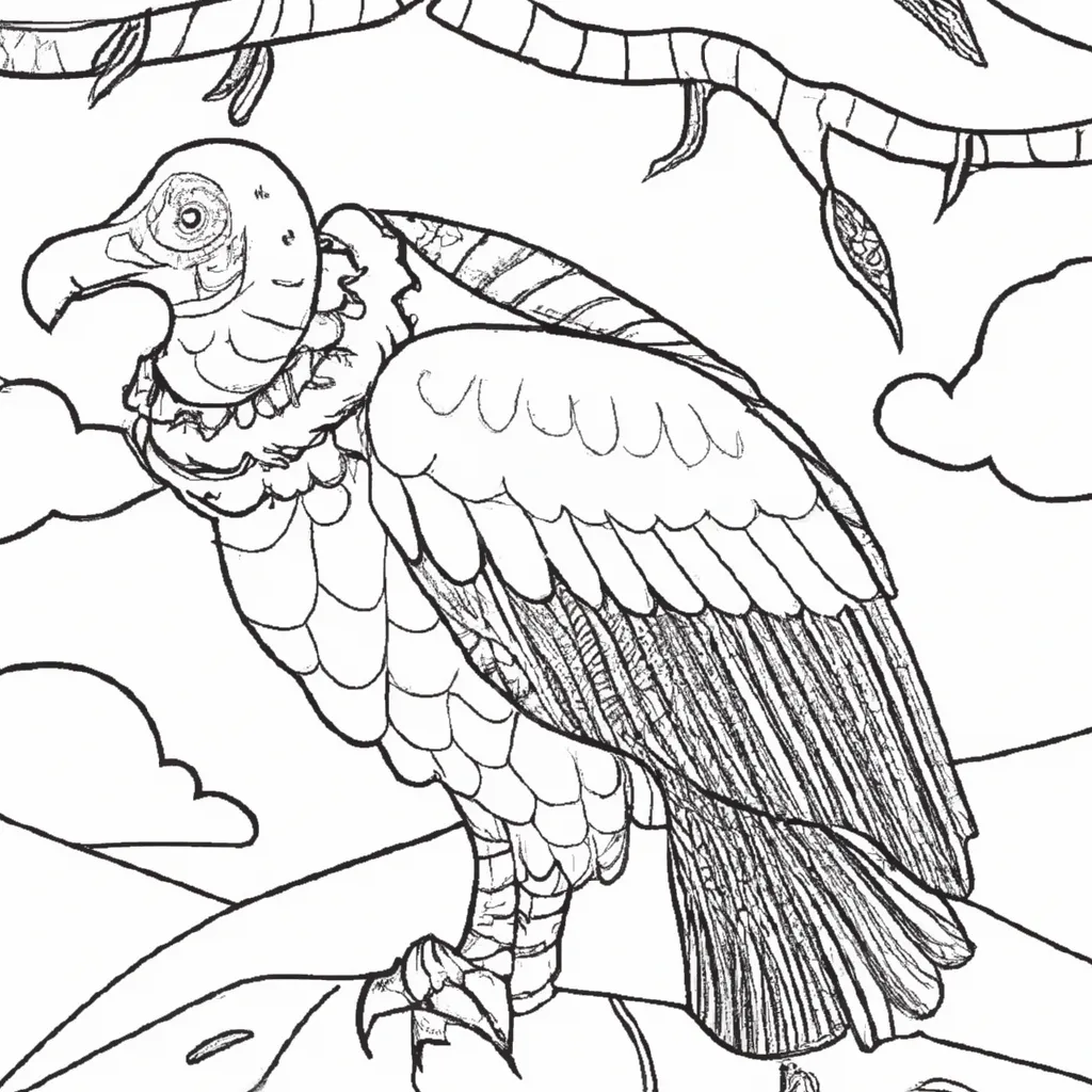 Desenho para criancas de desenhos urubu arte brasil historia